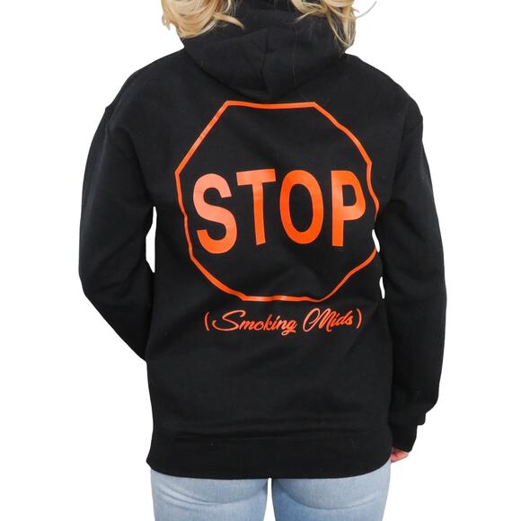 Get Lit Hoodie Mary Jane Stoner Jack-O-Lantern Halloween Sweatshirt Small - Picture 2 of 7